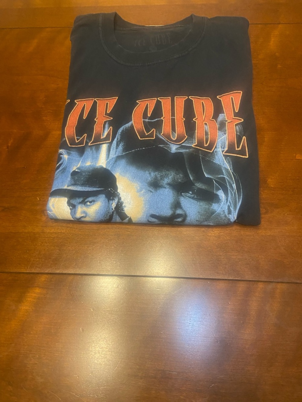 Vintage Ice Cube Black Graphic 90s T Shirt Short Sleeve Men’s 2XL